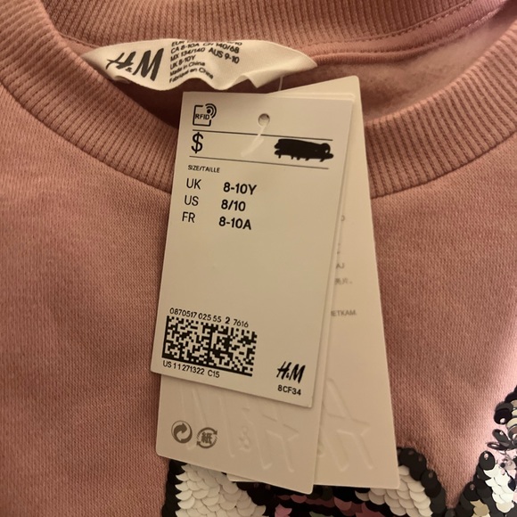 H&M Unicorn Interactive Sweatshirt - Picture 3 of 3